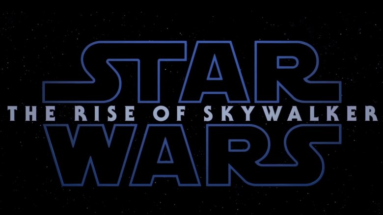 Star Wars: The Rise of Skywalker title card