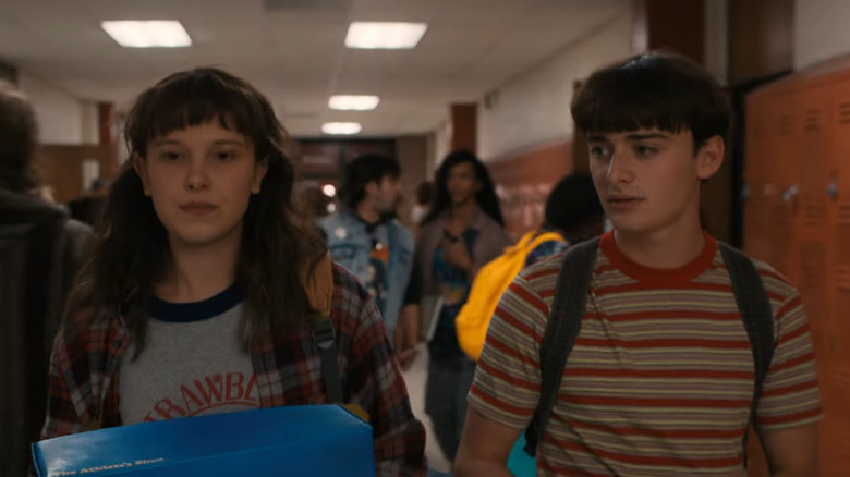 Eleven and Will at Lenora Hills High