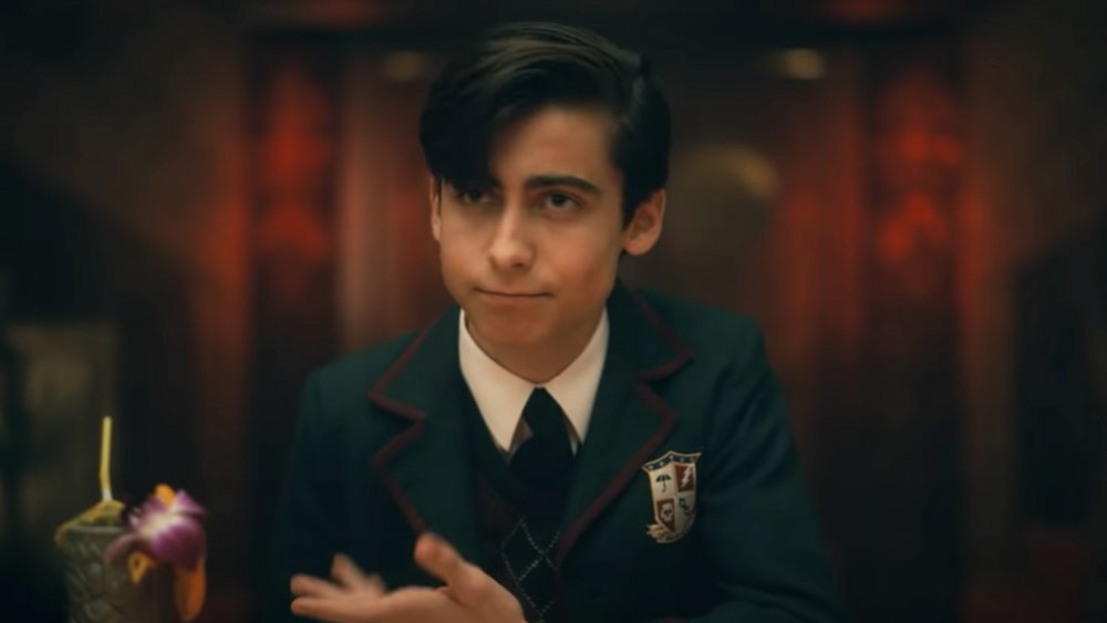 Aidan Gallagher as Number Five on The Umbrella Academy season 2 trailer