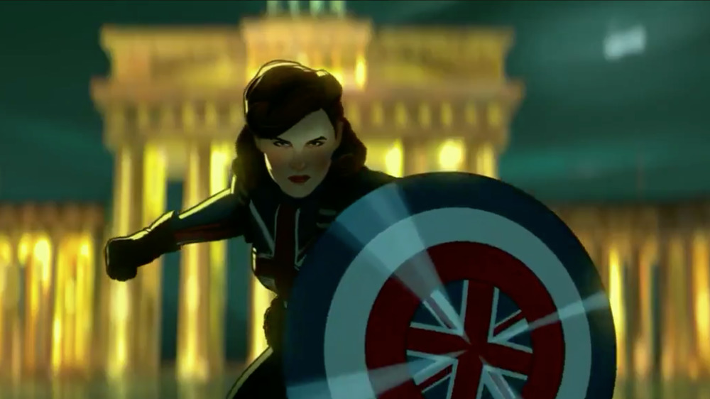 Peggy Carter as Captain Britain in Marvel's What If...?