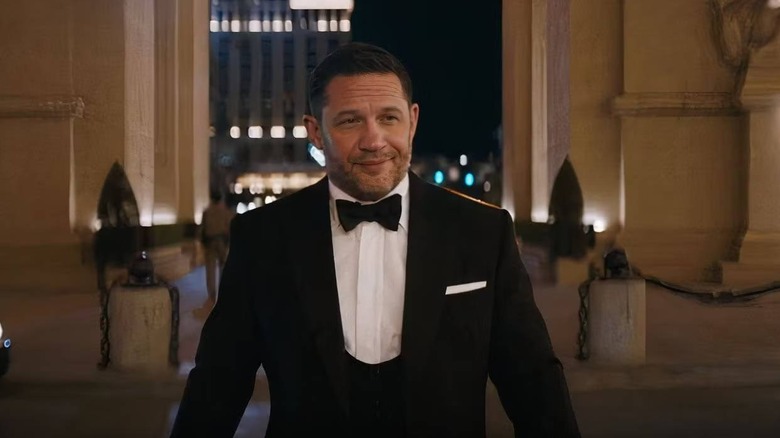 Eddie Brock wearing tuxedo