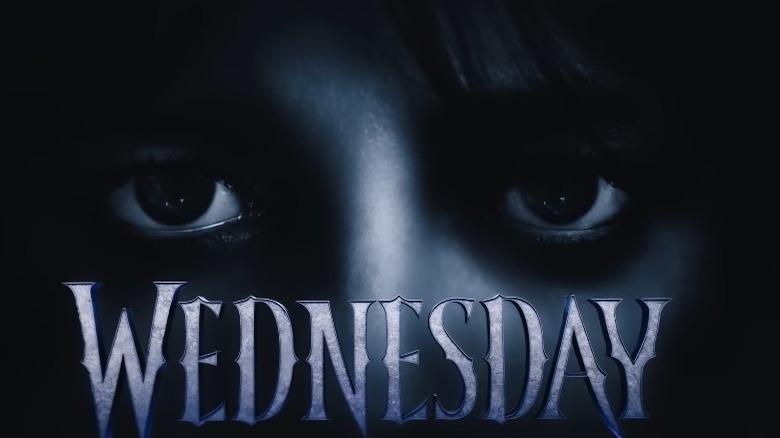 Wednesday opening credits eyes