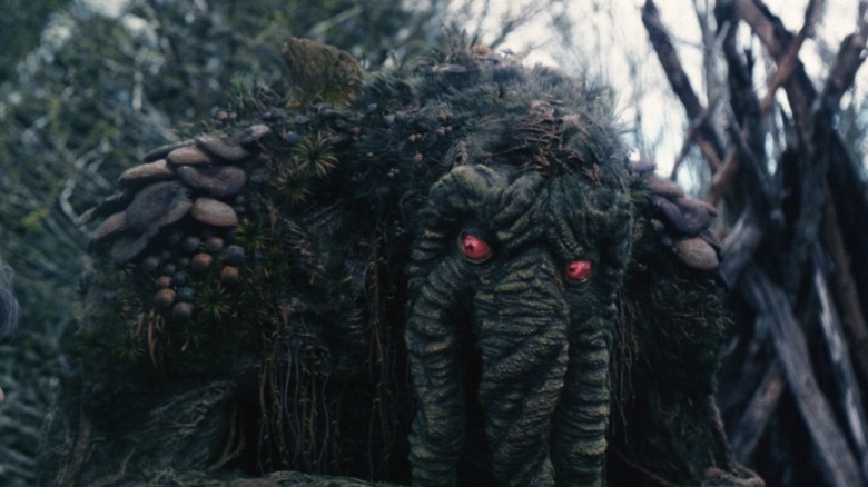 Ted the Man-Thing at the end of Werewolf by Night