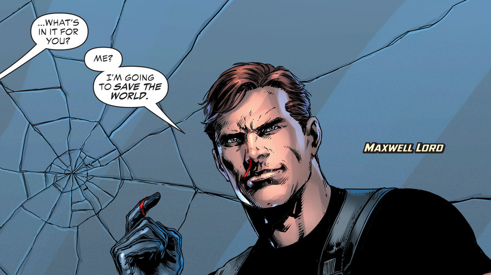 Maxwell Lord nosebleed