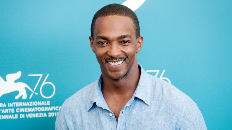 Anthony Mackie attending film festival 