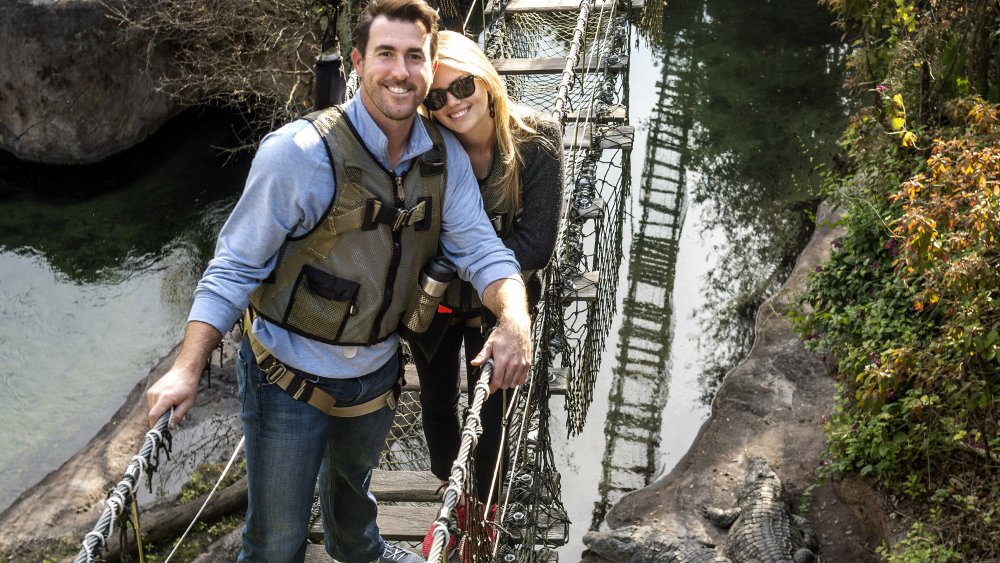 Kate Upton and Justin Verlander enjoy Walt Disney World's Animal Kingdom