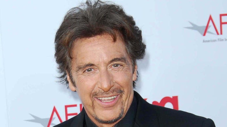 Al Pacino in closeup 