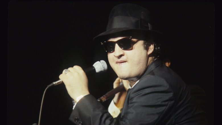 John Belushi singing