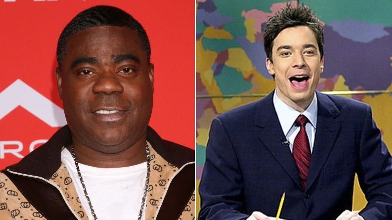 Tracy Morgan and Jimmy Fallon