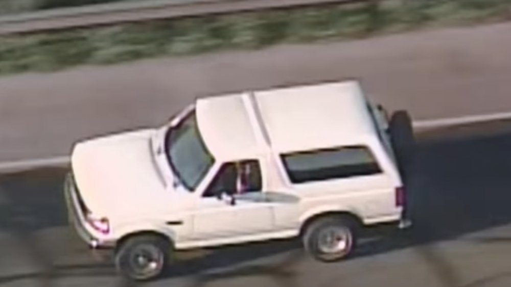 O.J. Simpson car chase in Saturday Night Live skit