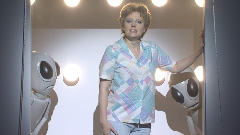 Kate McKinnon in her final opening SNL sketch