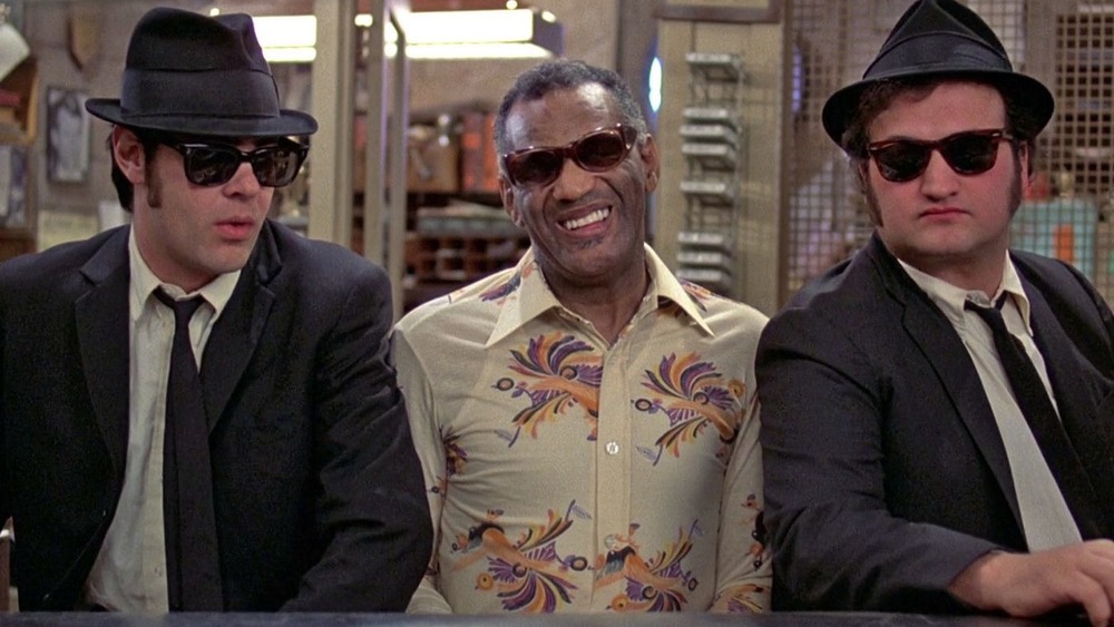 Blues Brothers and Ray Charles