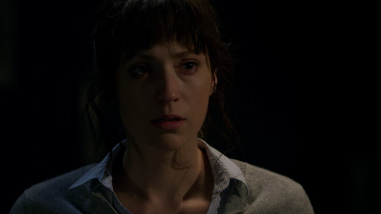 Maeve Donovan crying in Criminal Minds