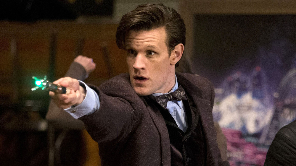 Matt Smith in his most famous role of Doctor Who