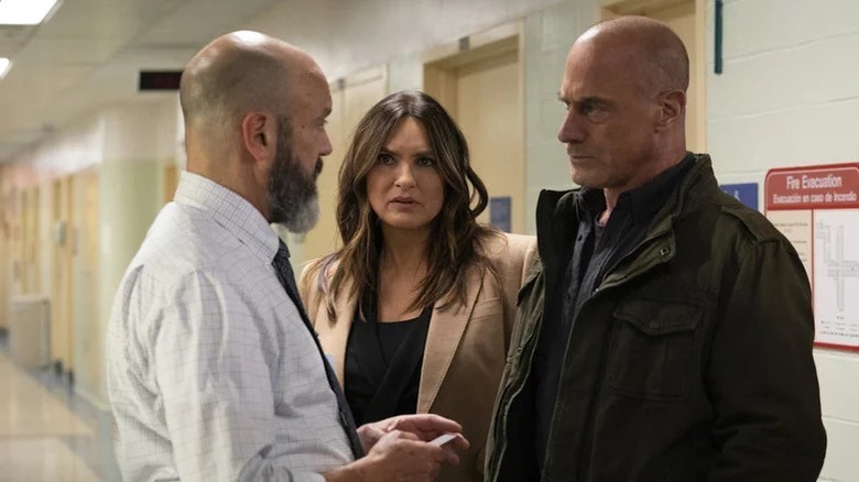 Liv Benson and Elliot Stabler reunited in "Organized Crime"