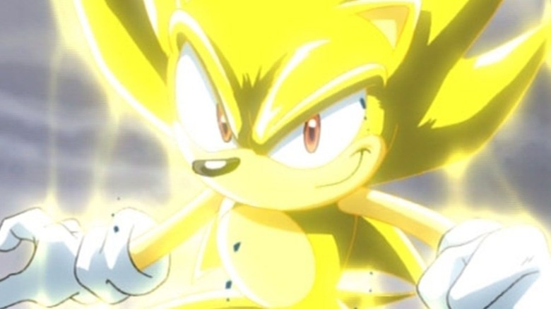 cartoon super sonic x