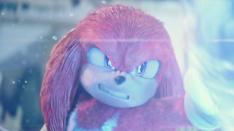 knuckles fighting sonic