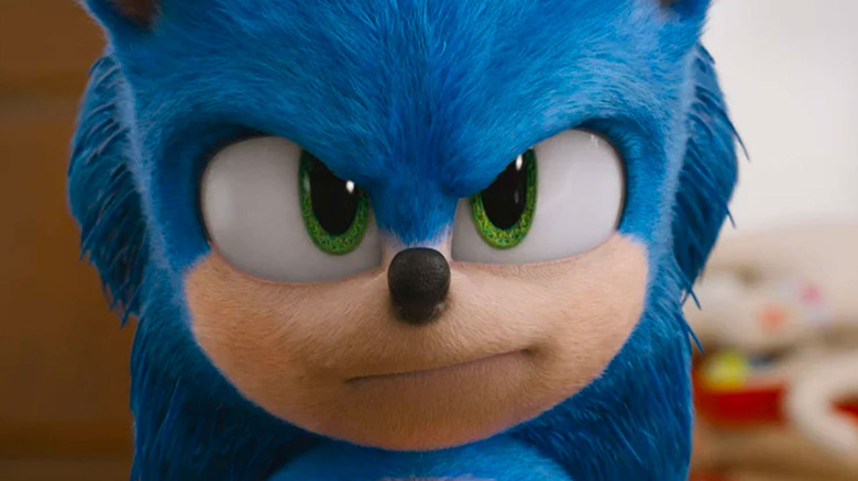 Sonic smirking