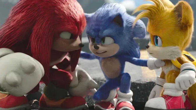 Knuckles, Sonic and Tails