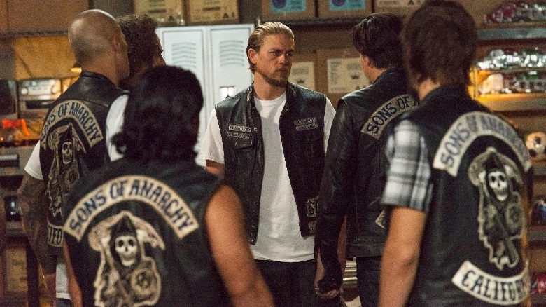 Jax and the club members