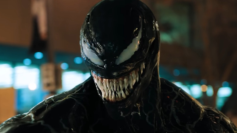 Venom staring