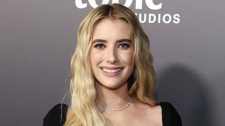 Emma Roberts at an event for Topic Studios