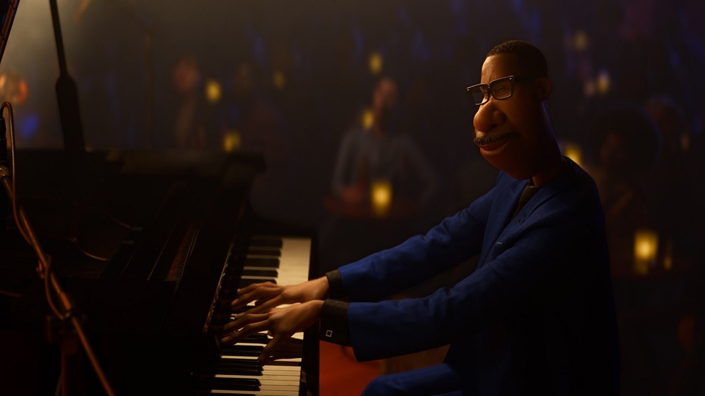 Joe plays piano in Soul