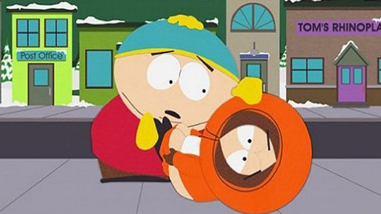 Kenny and Cartman from South Park