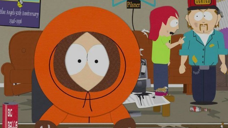 Kenny in his home in South Park