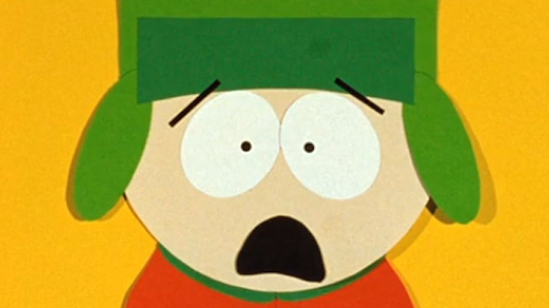 Kyle Broflovski mouth agape