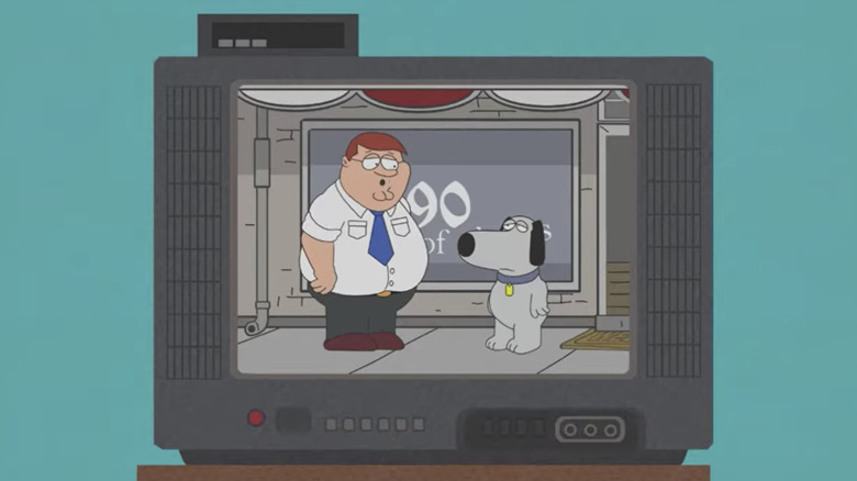 The Family Guy parody on South Park