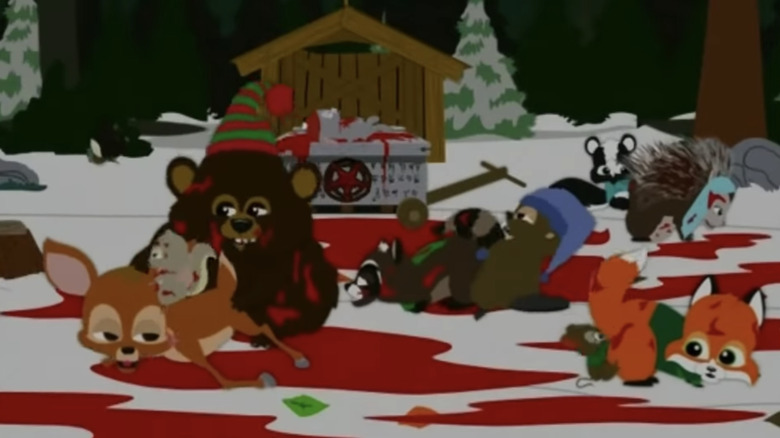 Woodland Critters having blood orgy