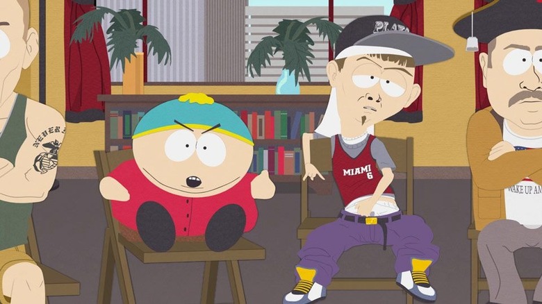 Cartman in Anger management group