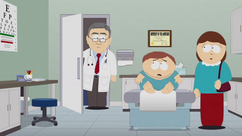 Cartman in doctor's office