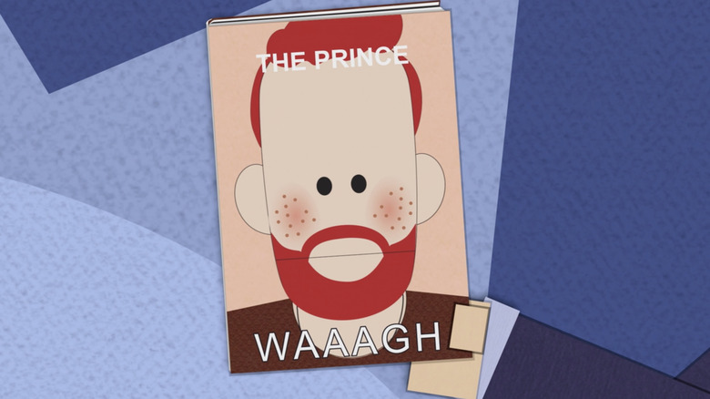 Prince Harry's book on South Park