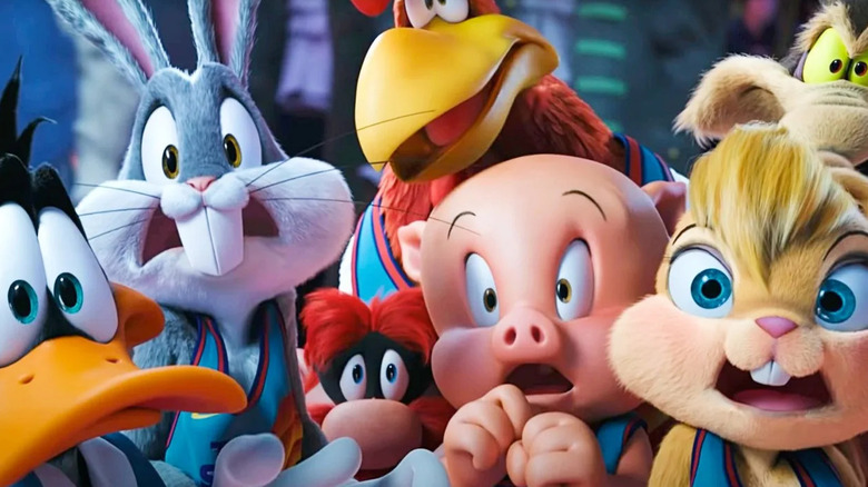 The Looney Tunes in "Space Jam: A New Legacy"