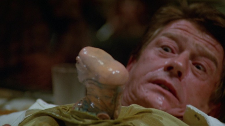 John Hurt in pain