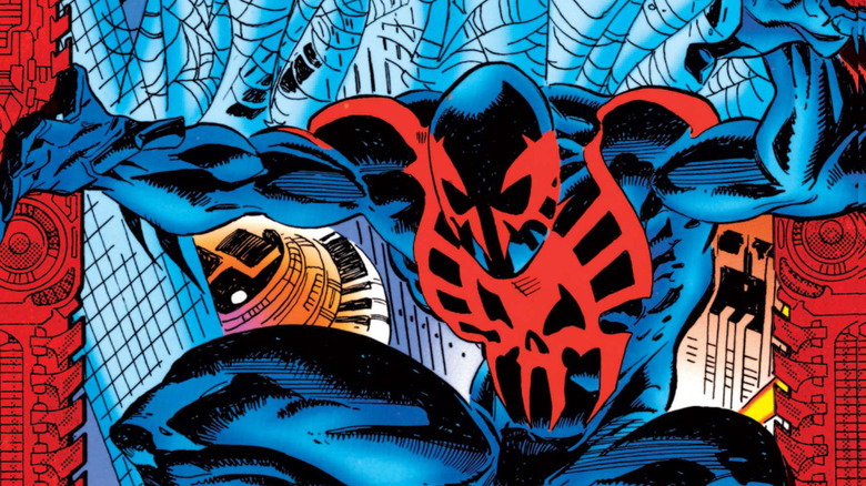 Spider-Man 2099 in fighting pose