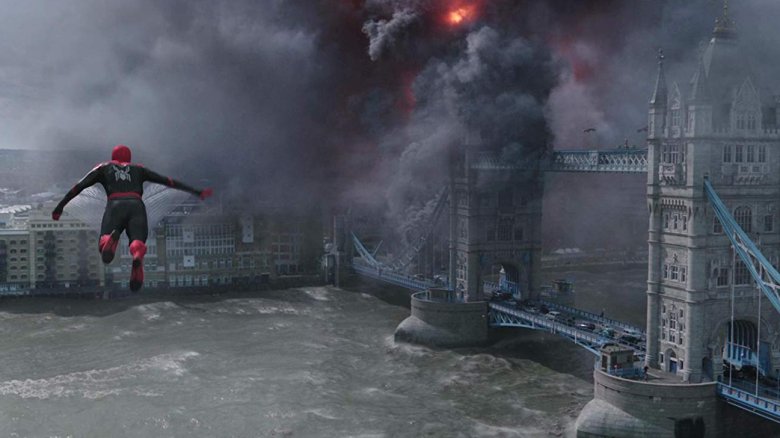 Spider-Man at Tower Bridge