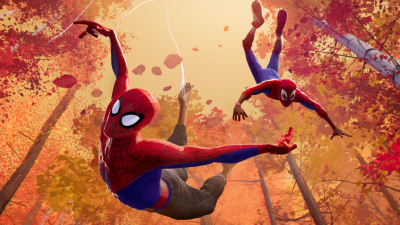 Spider-Verse Peter Miles forest