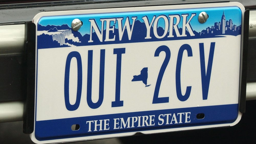 NYC License Plate