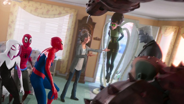 Aunt May with Doc Ock