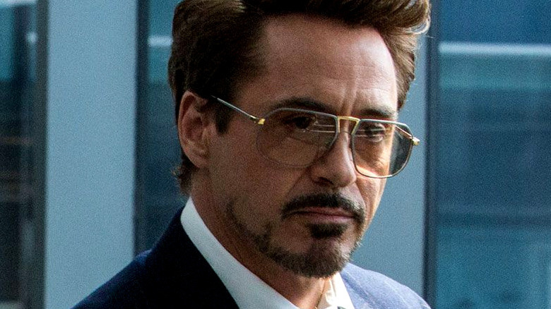 Tony Stark in sunglasses