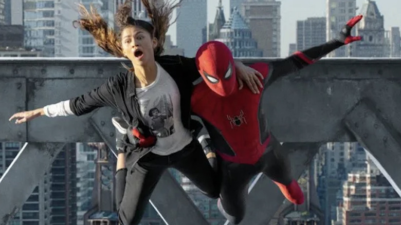 Tom Holland and Zendaya in "Spider-Man: No Way Home"