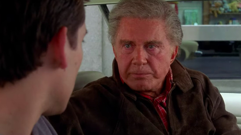 Uncle Ben advises Peter in Spider-Man