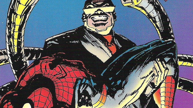 Doc Ock carries dying Spider-Man