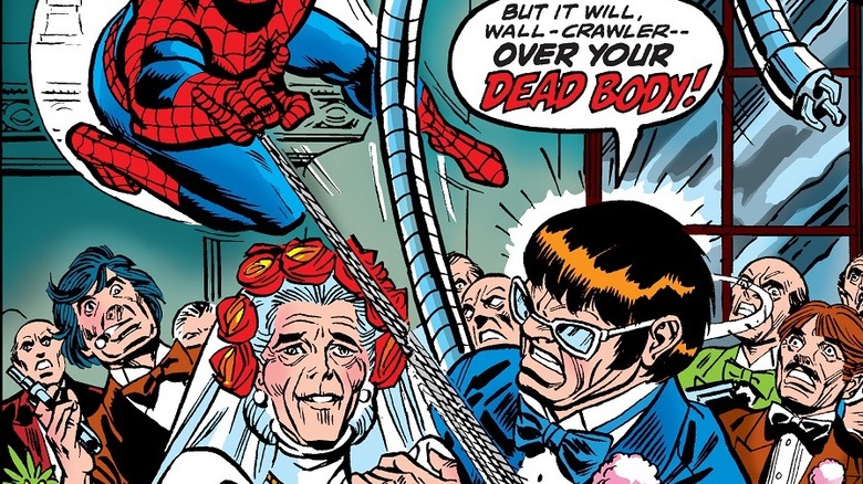 Spider-Man disrupts Ock-May wedding