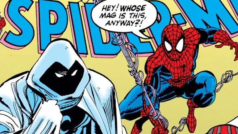 Moon Knight teams up with Spider-Man