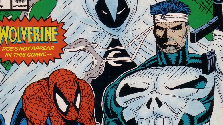 Spider-Man, Moon Knight, and Punisher