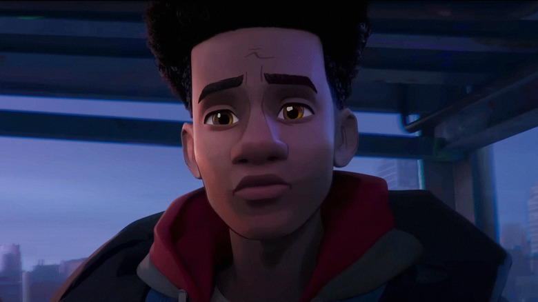 Miles Morales Forlorn Face